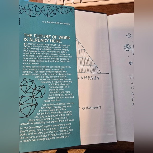 Hardcover The Connected Company book by Fave Gray. Excellent condition. - Picture 2 of 5